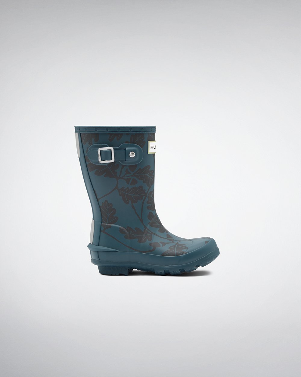 Botas de Lluvia Hunter Niños - Original Big National Trust Print - Azules - KOBXPRQ-43